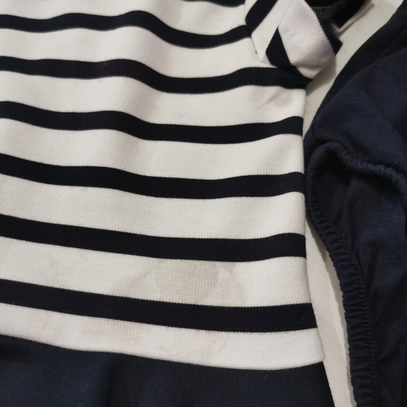 Ralph Lauren dress with diaper cover. Navy stripe. 9 months, new condition - Picture 3 of 3